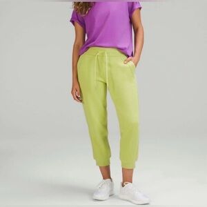 Lululemon Scuba High Rise Wasabi Jogger | 8